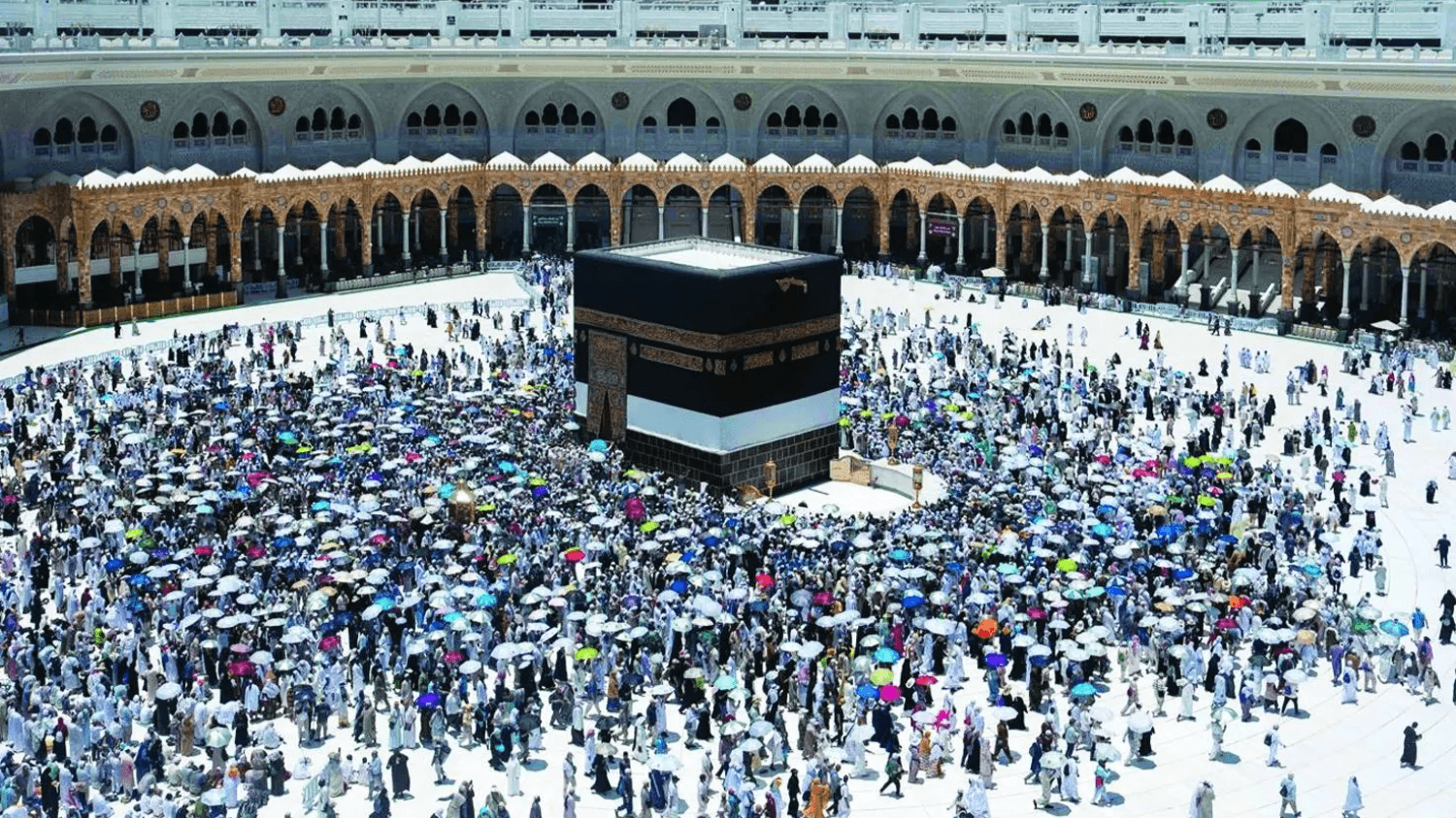 الدار -  شهد المسجد الحرام، اليوم الجمعة، كثافة ملحوظة في حركة الطواف