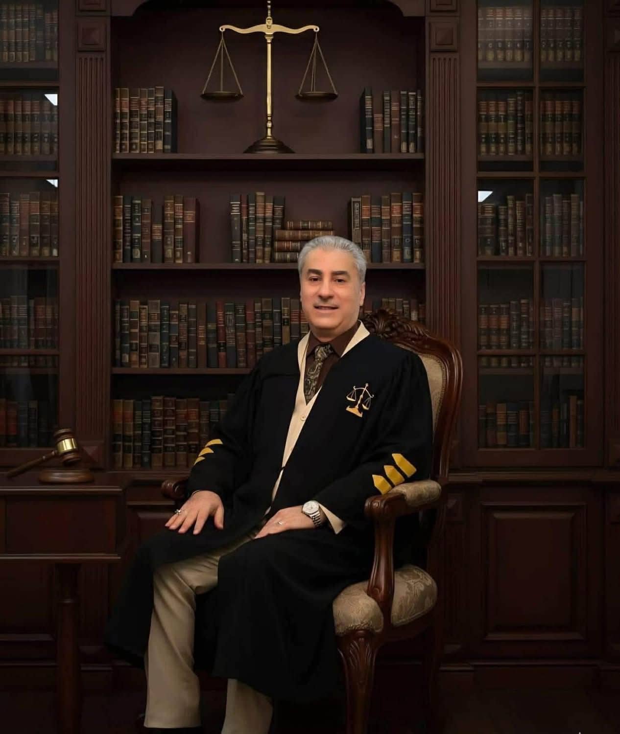 تهنئة للأستاذ محمد العجلوني بمناسبة مناقشة بحث المحاماة وحصوله على تقدير ممتاز