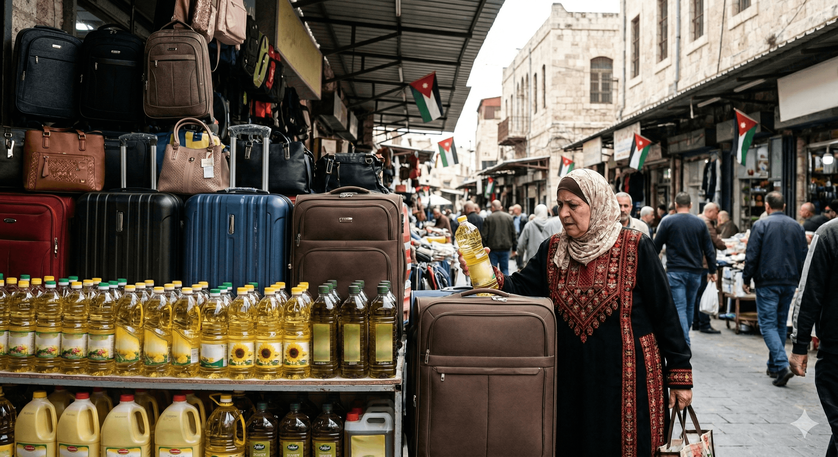 "الأمتعة الشخصية" والزيوت تتصدران قائمة الغلاء في الأردن